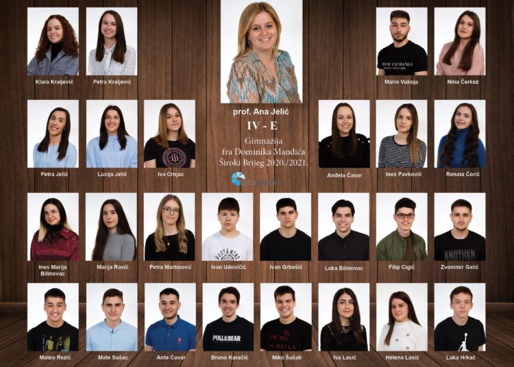 Široki Brijeg: Predstavljamo 65. generaciju maturanata širokobriješke gimnazije