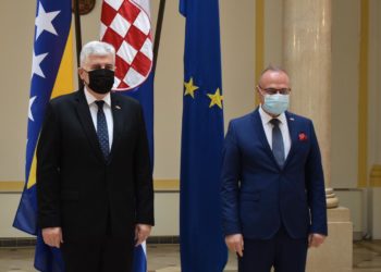 Čović i Radman: Izborni zakon ključna pretpostavka stabilnosti i funkcionalnosti BiH