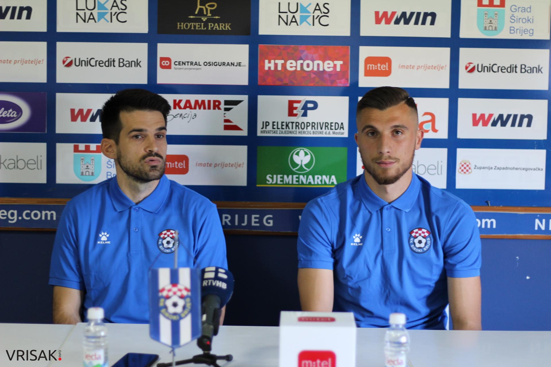 Ivanković i Jurić: Nema pritiska, ali vjerujemo u uspjeh