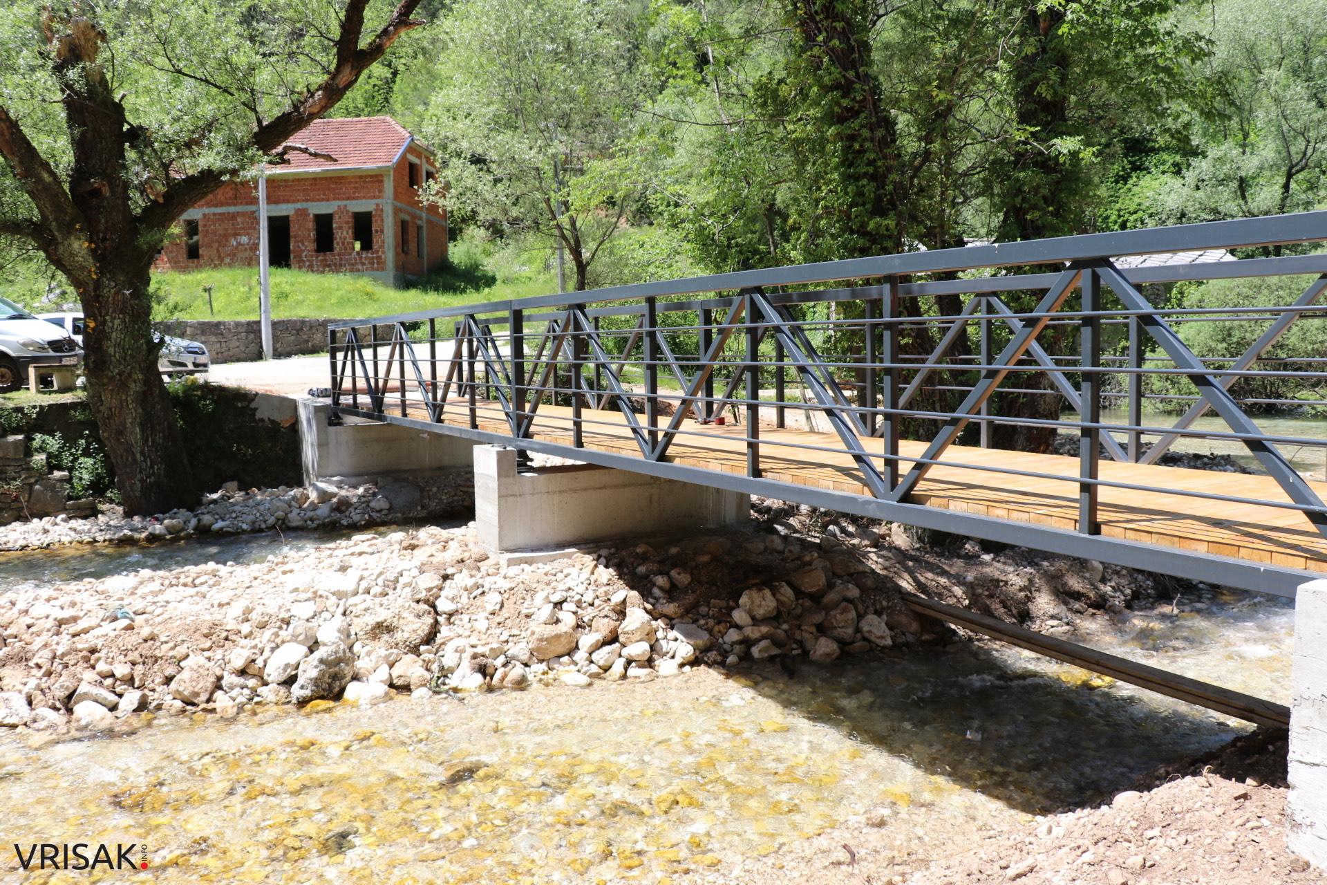 Kroz projekt Cycling Rural financiran programom Europske unije postavljeni pješački mostovi preko rijeke Lištice u kanjonu Borak