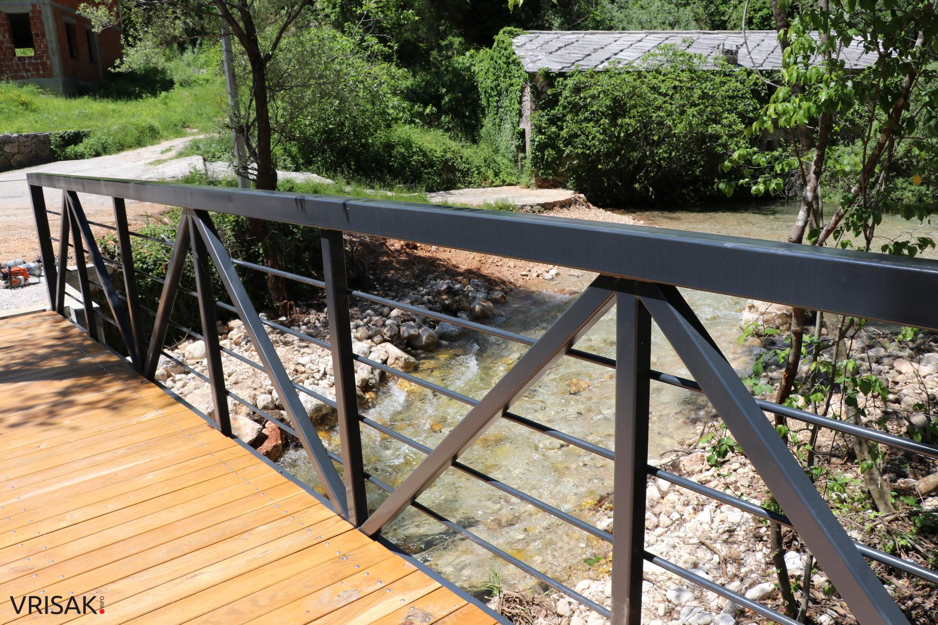 Kroz projekt Cycling Rural financiran programom Europske unije postavljeni pješački mostovi preko rijeke Lištice u kanjonu Borak