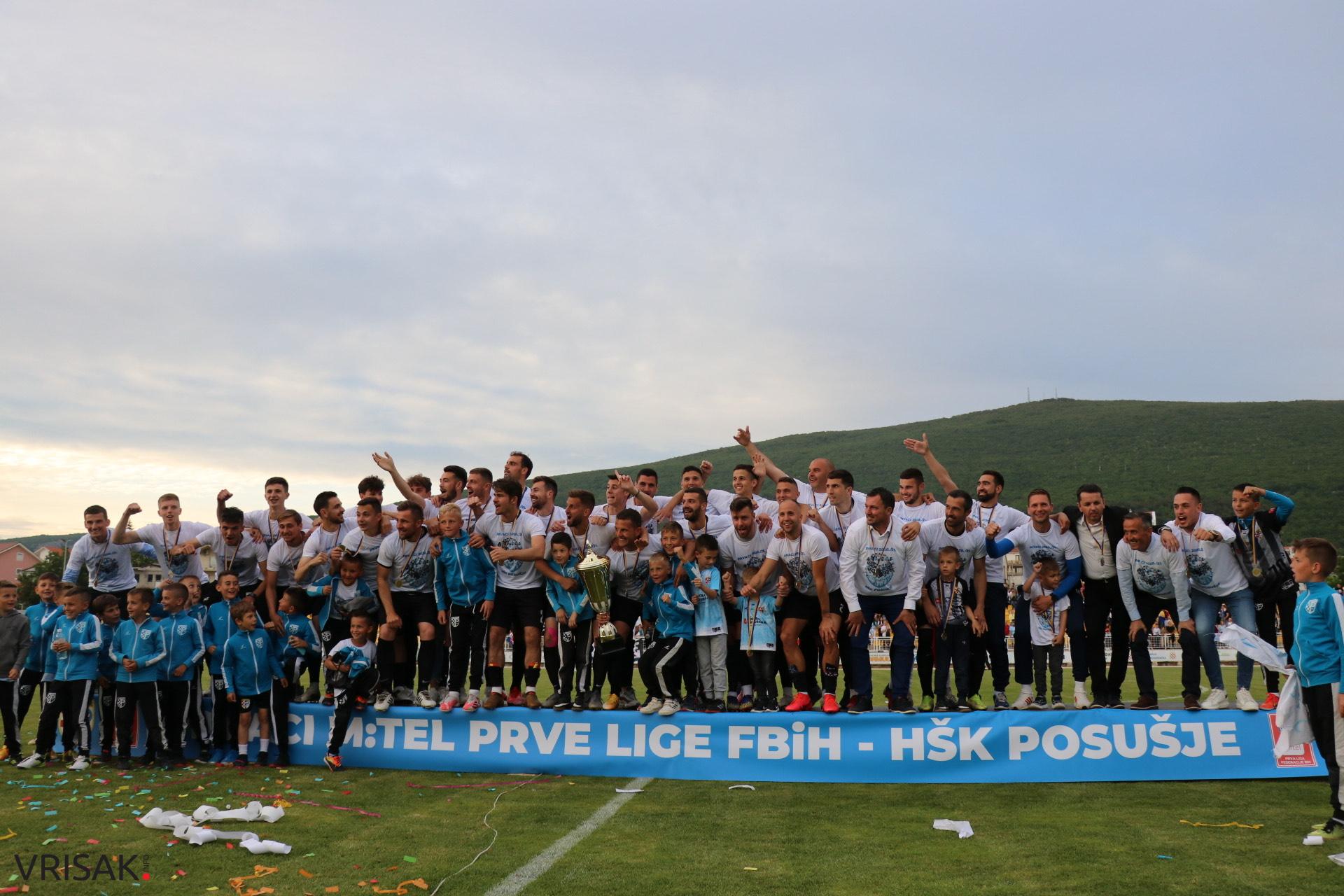 HŠK Posušje unatoč remiju slavi ulazak u Premijer ligu BiH