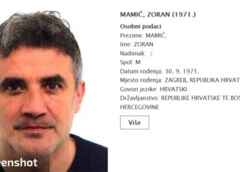 Hrvatska raspisala tjeralicu za Zoranom Mamićem