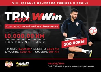 Malonogometni turnir Trn WWin: Futsal spektakl počinje 31. svibnja