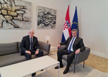 Sastanak Čović – Plenković: Podrška Hrvatske europskom i reformskom putu BiH, potreban što skoriji konsenzus oko Izbornog zakona