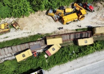 Prevrnuli se vagoni teretnog vlaka