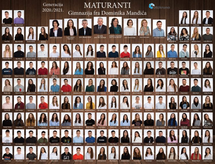 Široki Brijeg: Predstavljamo 65. generaciju maturanata širokobriješke gimnazije