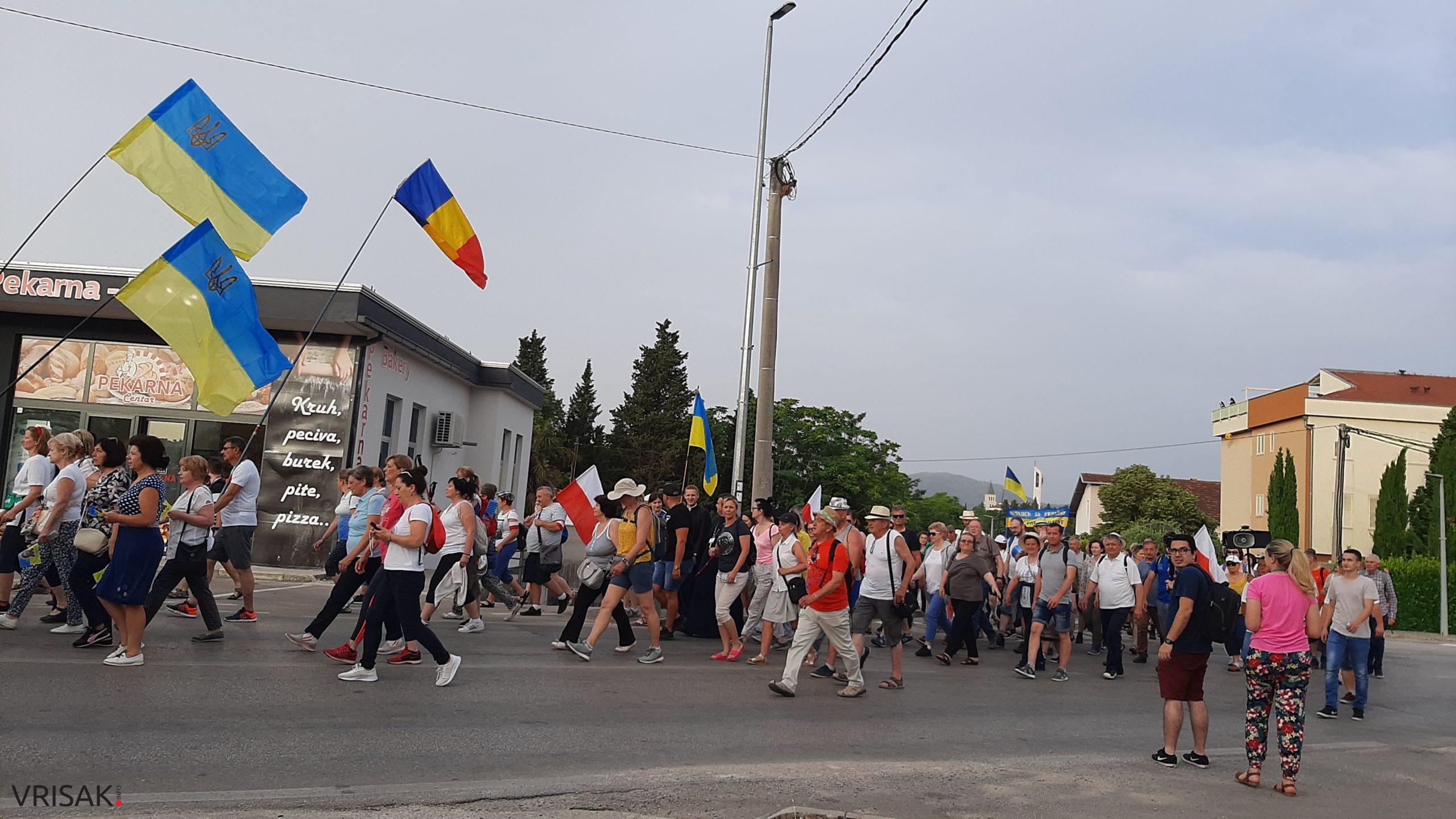 Tradicionalna Hodnja mira od Humca do Međugorja