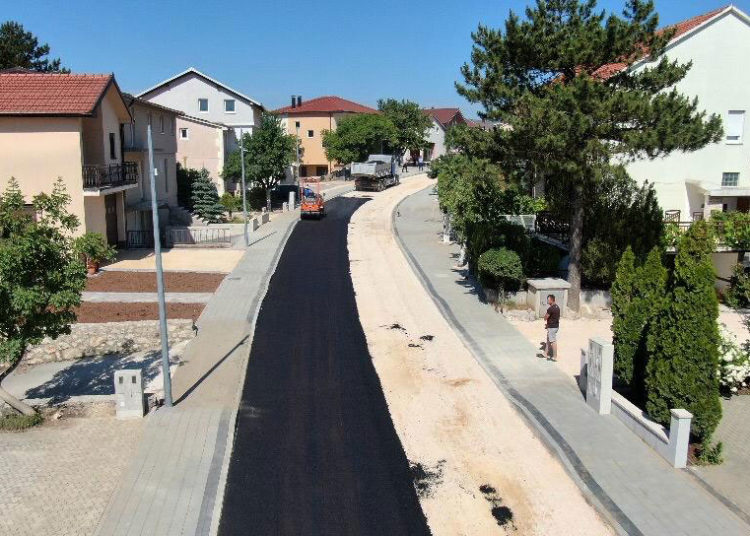 Posušje: Prva faza rekonstrukcije Ulice hercega Stjepana Kosače pri samom kraju