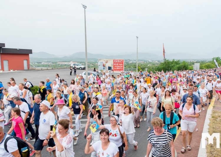 Jubilarna 30. Hodnja mira do Međugorja najbrojnija do sada