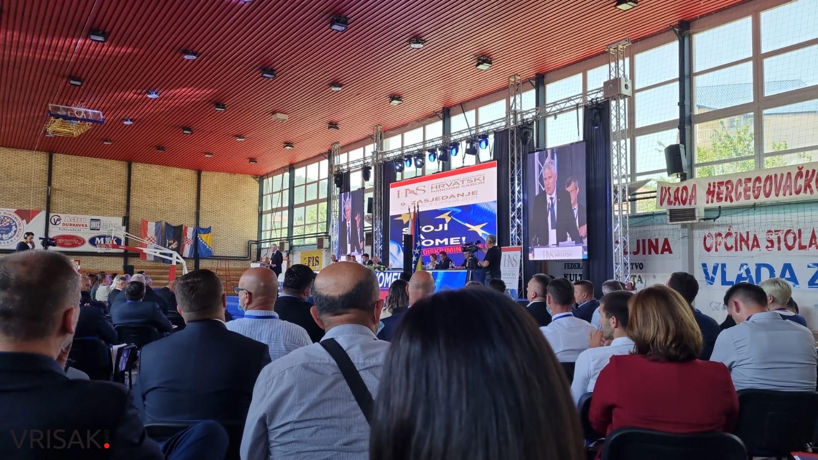 Mostar: 9. zasjedanje Hrvatskog narodnog sabora