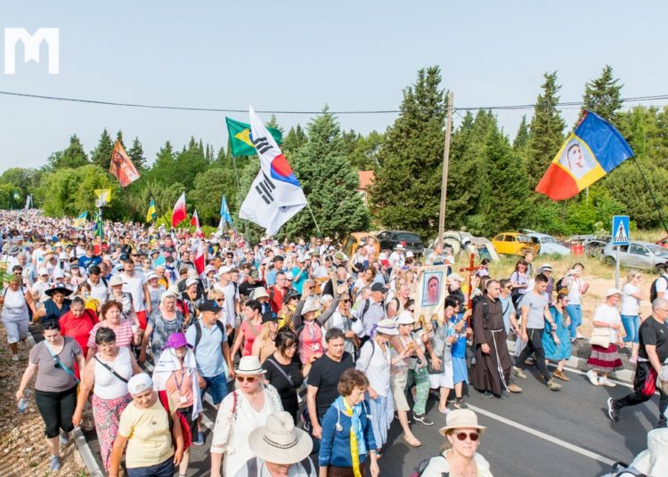 Jubilarna 30. Hodnja mira do Međugorja najbrojnija do sada
