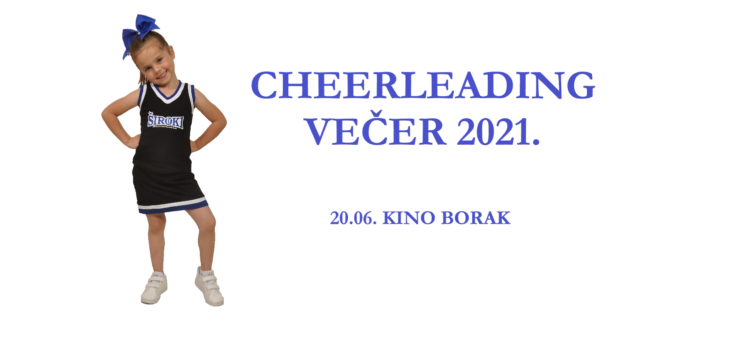 Najava: Tradicionalna Cheerleading Večer Hrvatskog cheerleading kluba Široki