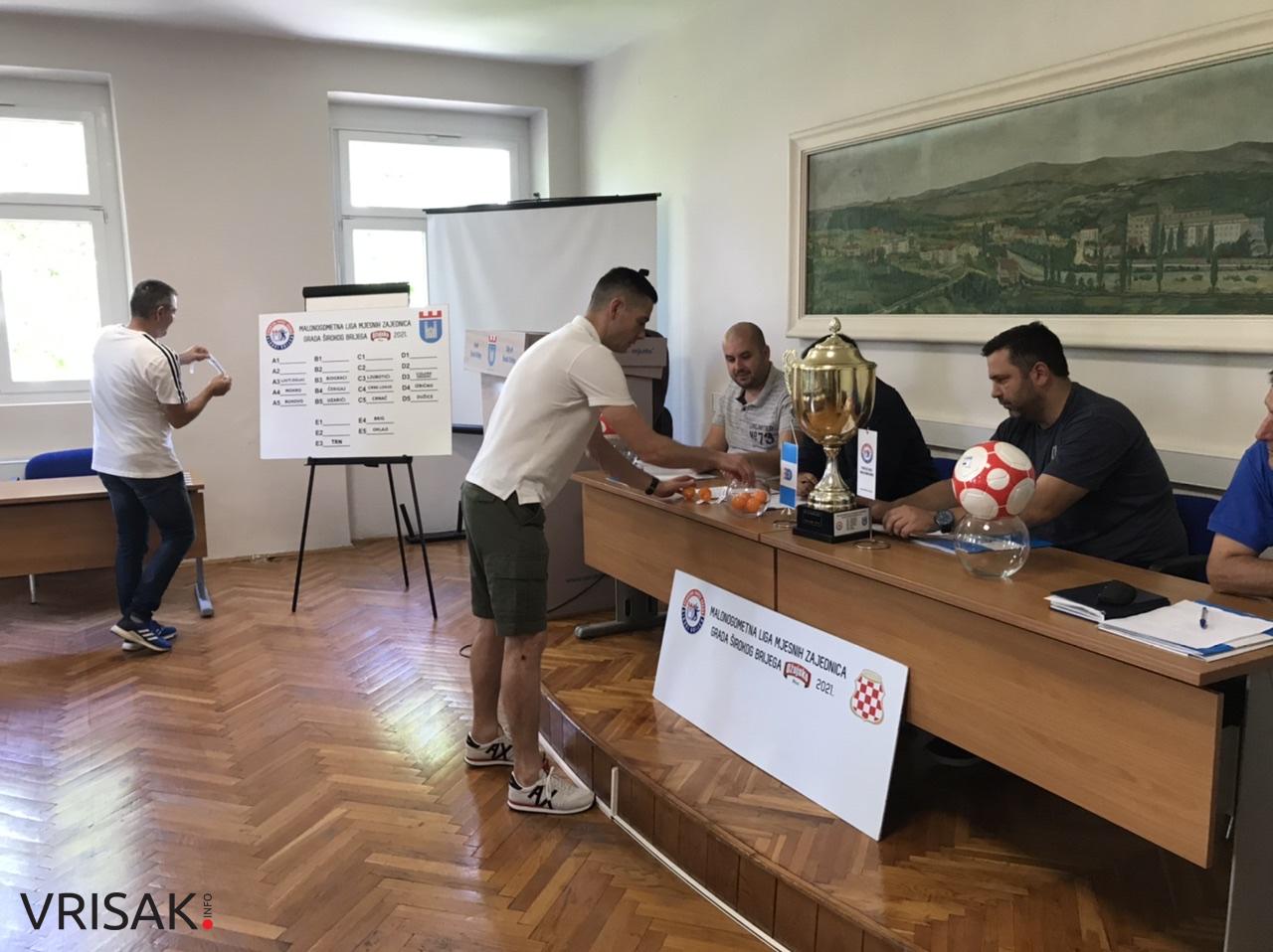 Široki Brijeg: Održan ždrijeb skupina Malonogometne lige mjesnih zajednica