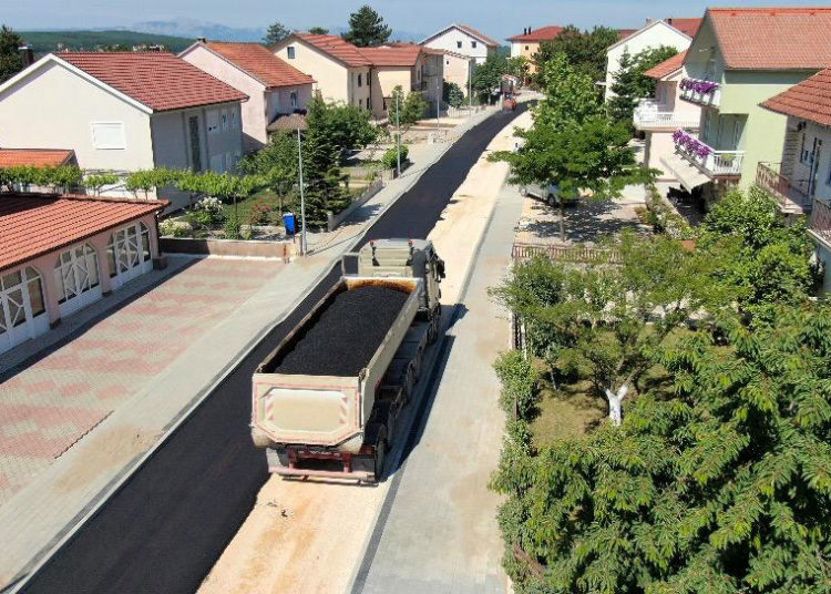 Posušje: Prva faza rekonstrukcije Ulice hercega Stjepana Kosače pri samom kraju