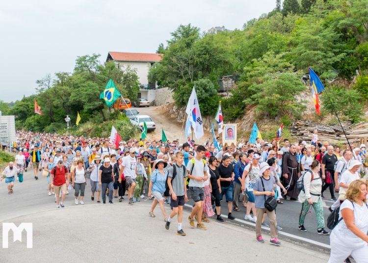 Jubilarna 30. Hodnja mira do Međugorja najbrojnija do sada