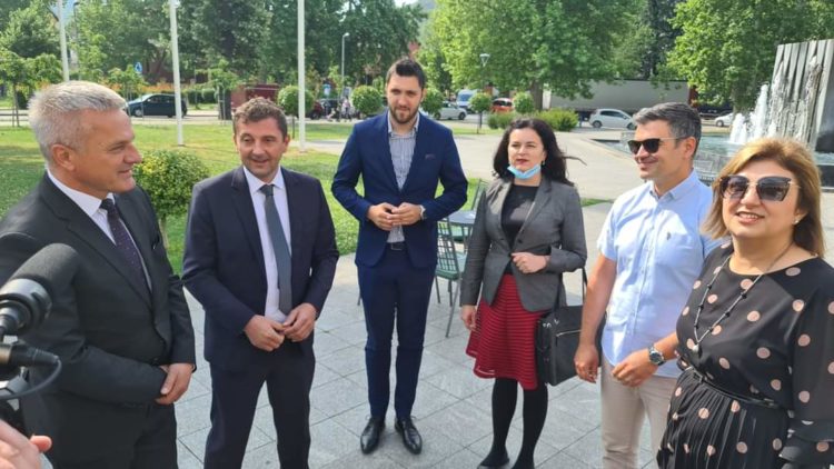 Zvonko Milas u posjeti Mostaru, susreo se i s gradonačelnikom Kordićem