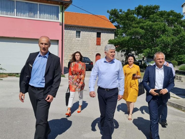 Čović i Milas posjetili Ravno