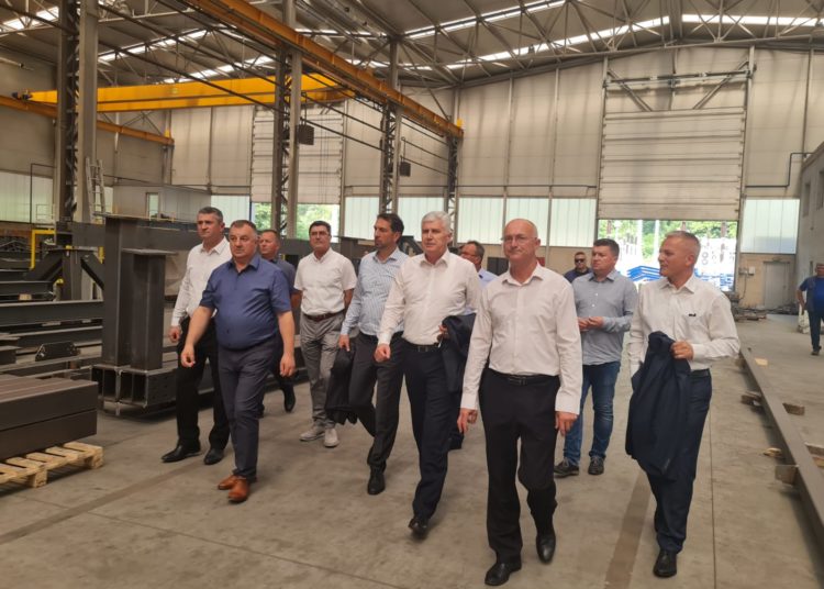 Čović, Čavara i Milas posjetili Jajce