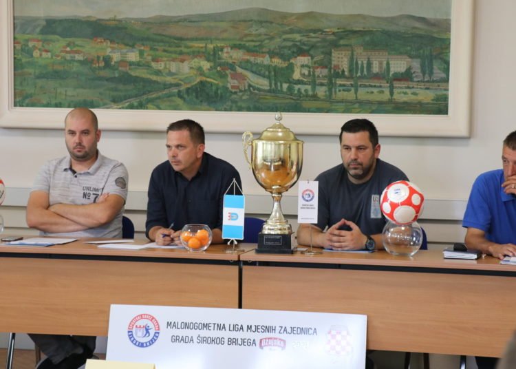 Široki Brijeg: Održan ždrijeb skupina Malonogometne lige mjesnih zajednica