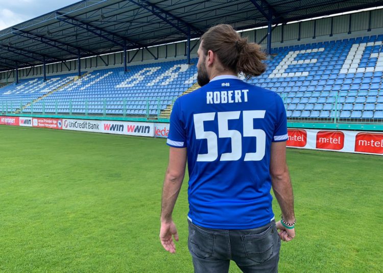 Nogometni fanatik Robert Hrkać posjetio NK Široki Brijeg