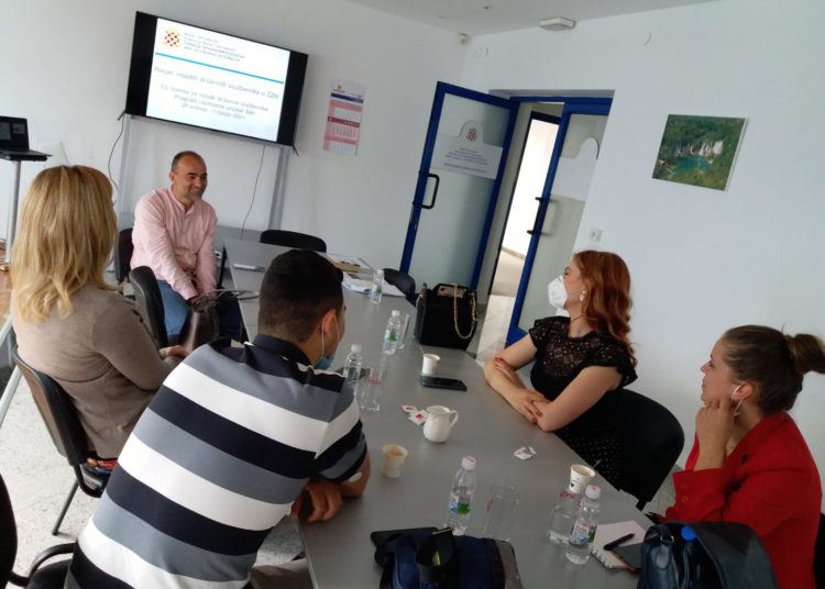 Ured Vlade ŽZH za europske integracije sudjelovao u provedbi „Programa EU za mlade državne službenike u BiH“