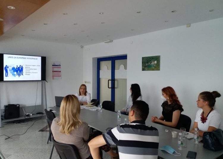 Ured Vlade ŽZH za europske integracije sudjelovao u provedbi „Programa EU za mlade državne službenike u BiH“