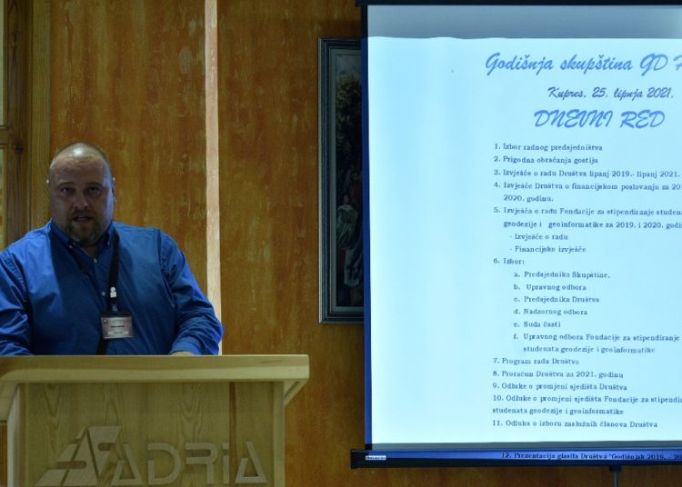 Održana godišnja skupština Geodetskog društva Herceg-Bosne