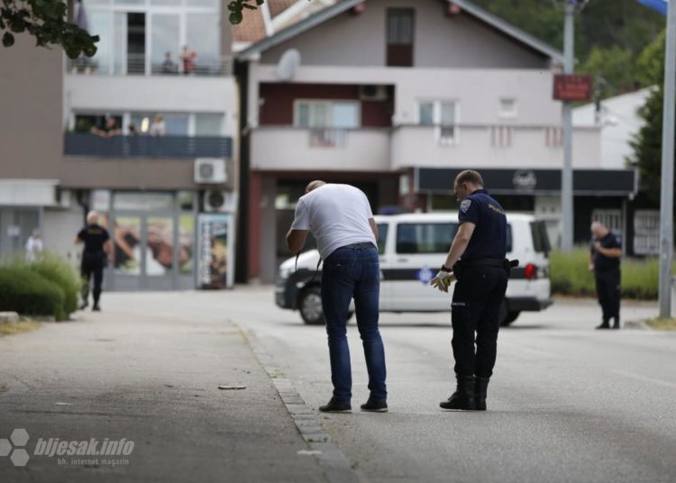 Pucnjava u Dubrovačkoj ulici u Mostaru