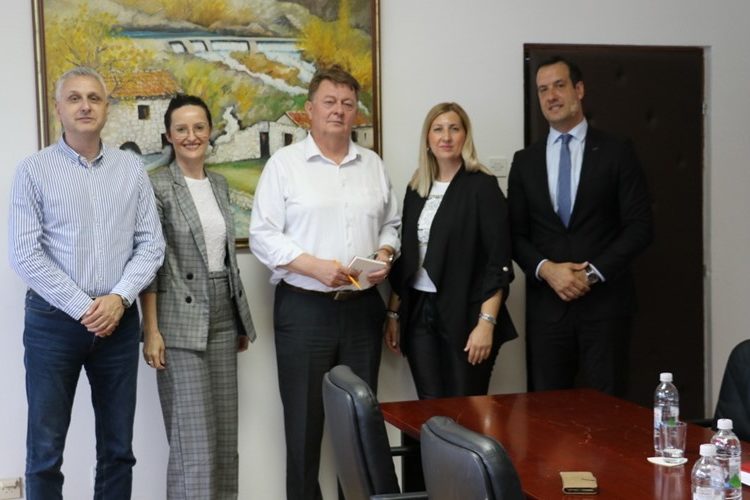 Ćosić primio predsjednika HKD Napredak dr. sc. Nikolu Čiču sa suradnicima