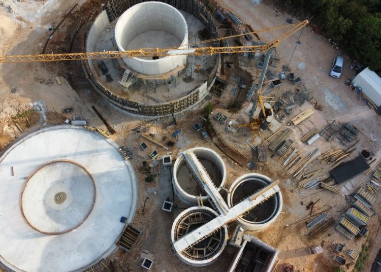 FOTO/ Izgradnja pročistača otpadnih voda u Širokom Brijegu