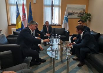 Milanović se sastao s gradonačelnikom Mostara Marijom Kordićem
