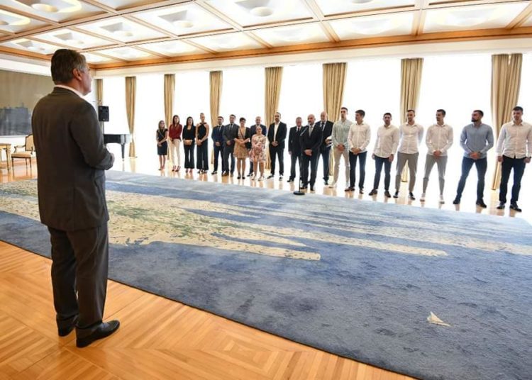Milanović primio hrvatske karatiste, među njima i braća Kvesić