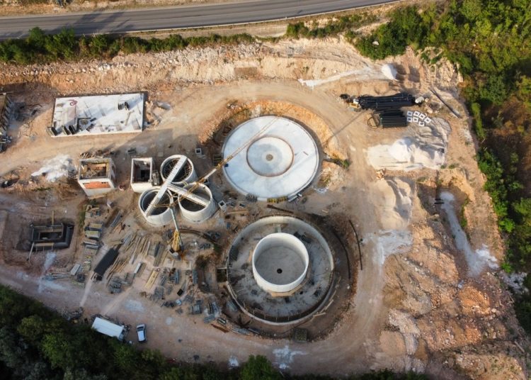 FOTO/ Izgradnja pročistača otpadnih voda u Širokom Brijegu