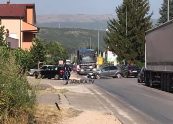 Prometna nesreća u Širokom Brijegu, stvorile se velike gužve