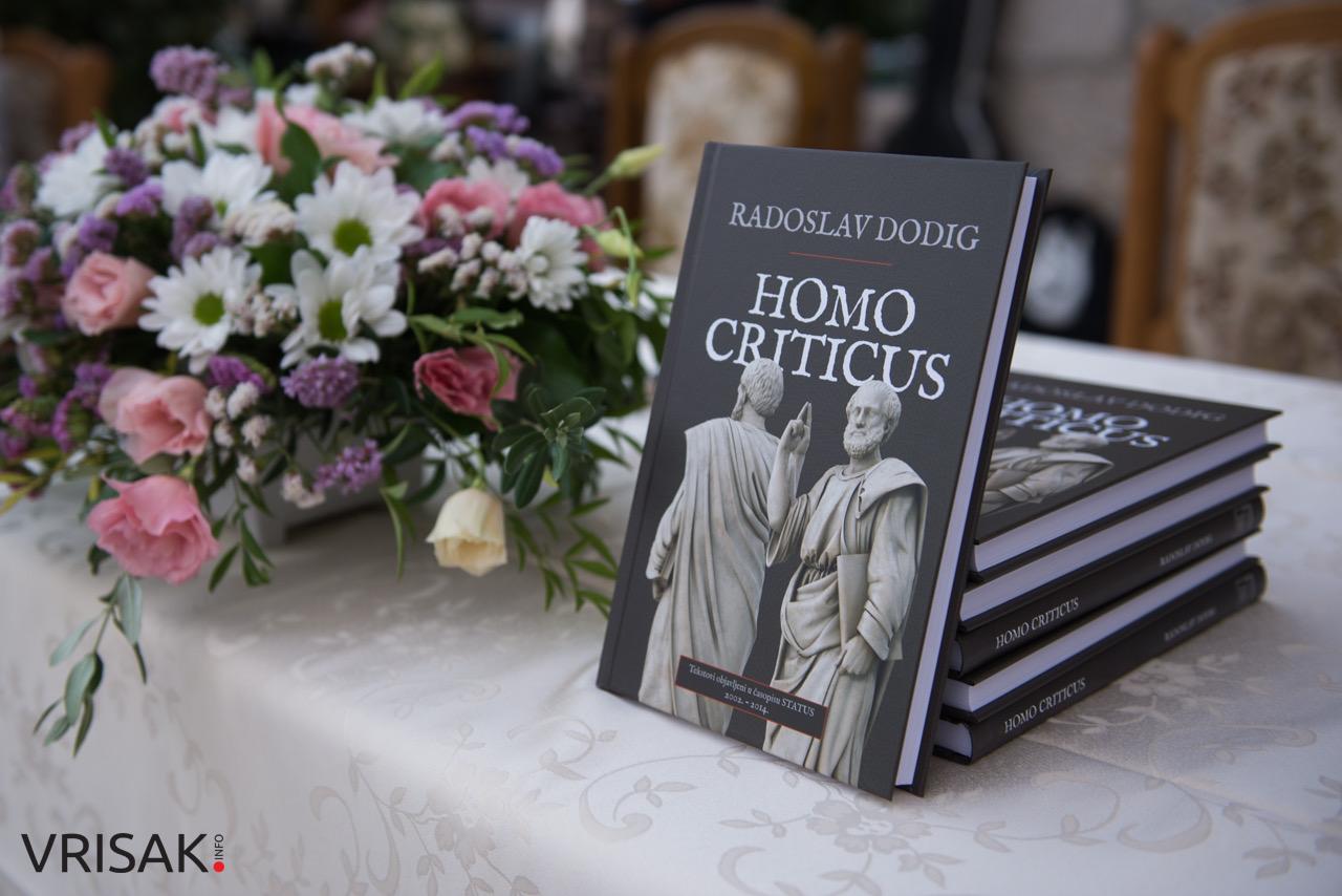 Na Humcu predstavljena druga knjiga autora Radoslava Dodiga pod nazivom „Homo criticus“