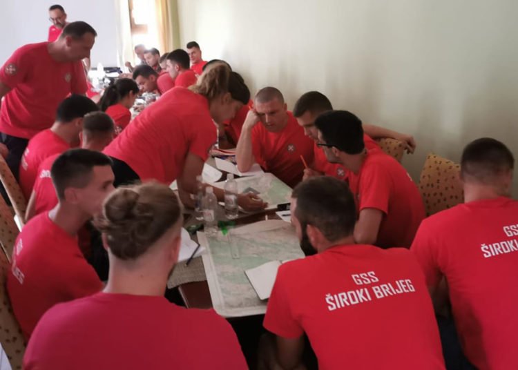 Na SAR tečaju u Širokom Brijegu više od 30 spašavatelja