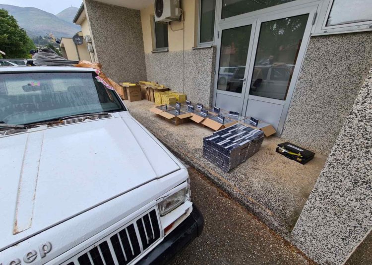 Oduzete cigarete u vrijednosti više od 70 000 KM