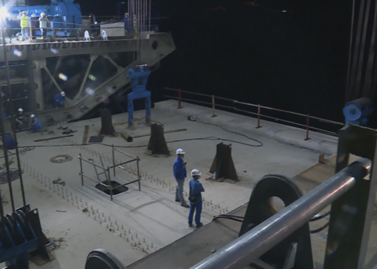 Postavljen pretposljednji segment Pelješkog mosta