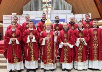 Fra Tomislav Crnoja iz Posušja zaređene za svećenika