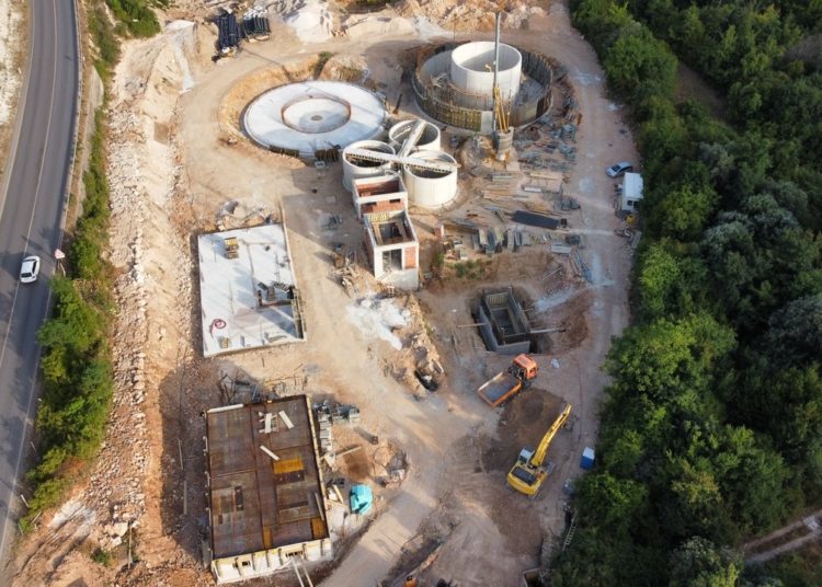 FOTO/ Izgradnja pročistača otpadnih voda u Širokom Brijegu