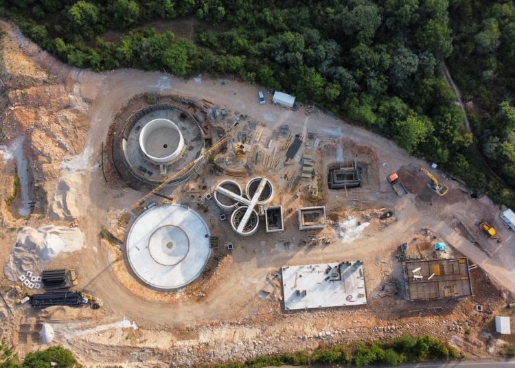 FOTO/ Izgradnja pročistača otpadnih voda u Širokom Brijegu