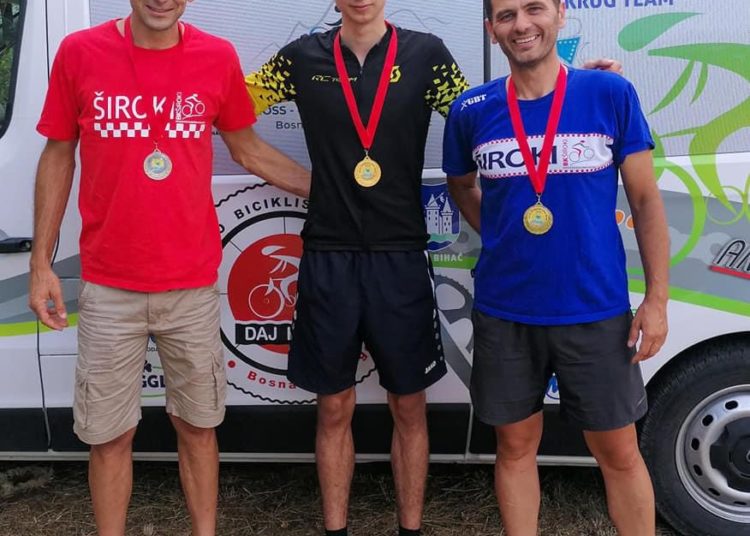 Dvojica članova Biciklističkog kluba Široki okitili se naslovom prvaka BiH
