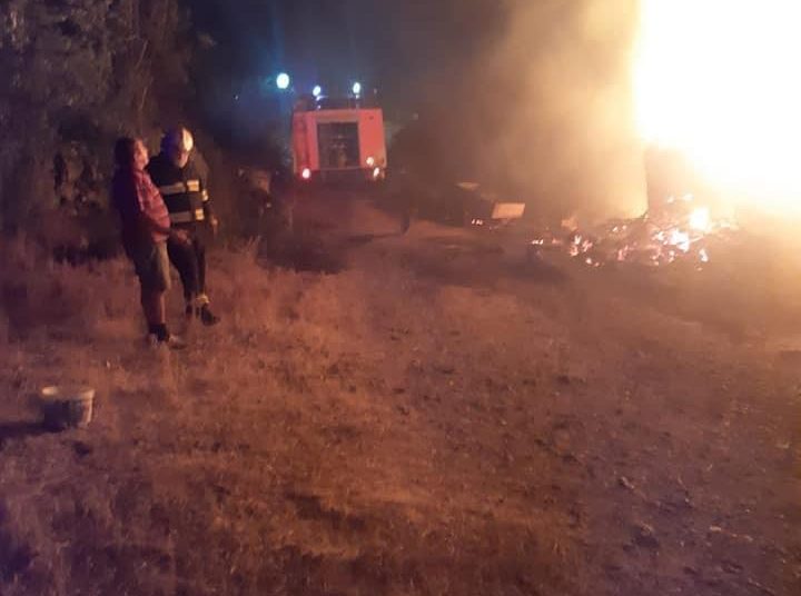 Široki Brijeg: Izgorjela štala u Crnču