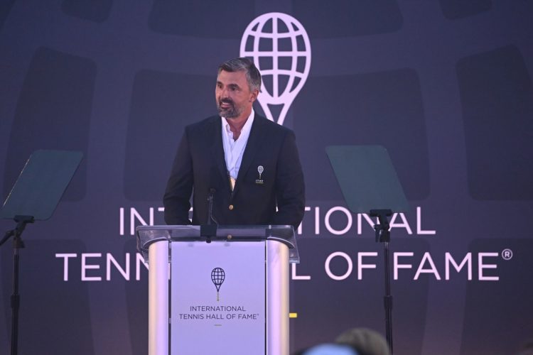 Goran Ivanišević primljen u tenisku Kuću slavnih