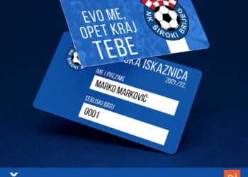 Od ponedjeljka možete imati člansku iskaznicu NK Široki Brijeg