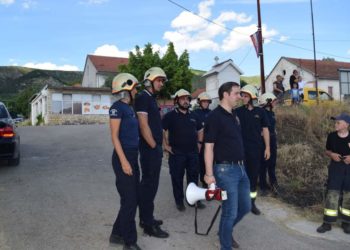 Zajednička vježba DVD-a Gorica i DVD-a Kustošija održana u Gorici