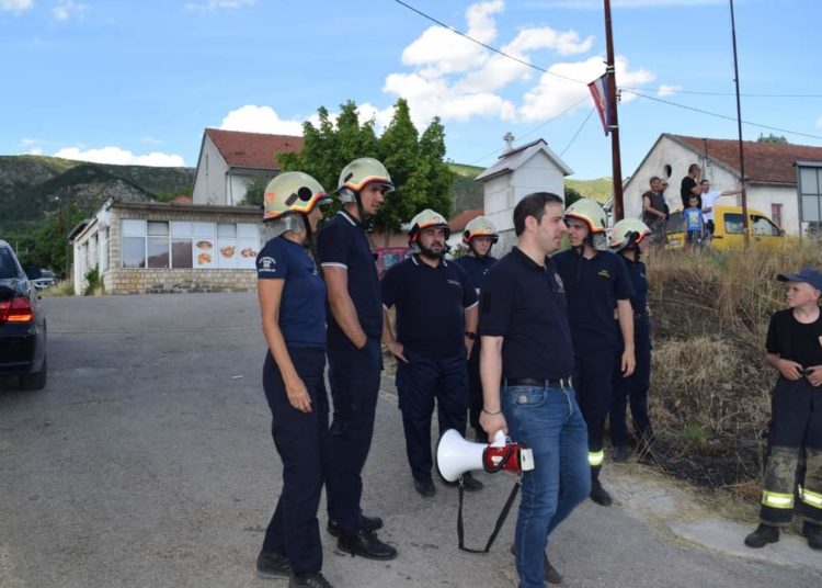 Zajednička vježba DVD-a Gorica i DVD-a Kustošija održana u Gorici