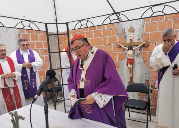 Drvar: Spomen na mučenike i žrtve Banjolučke biskupije i župnika Nestora