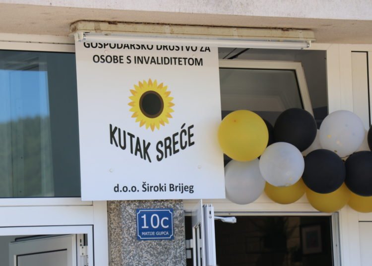Široki Brijeg: Otvoren Kutak sreće – kafić u kojem će raditi osobe s invaliditetom